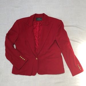 Lauren Ralph Lauren Red Blazer